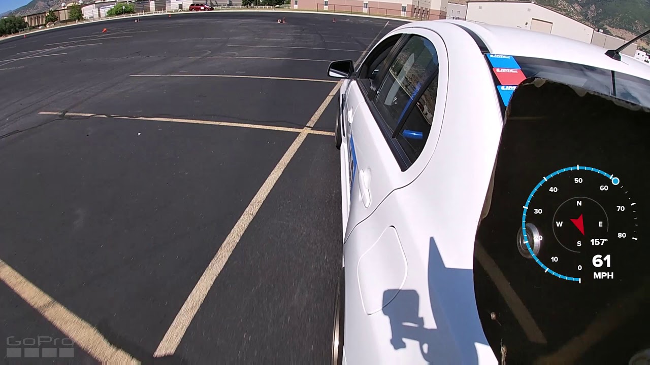 Utah SCCA Autocross Evo X Fastest Run