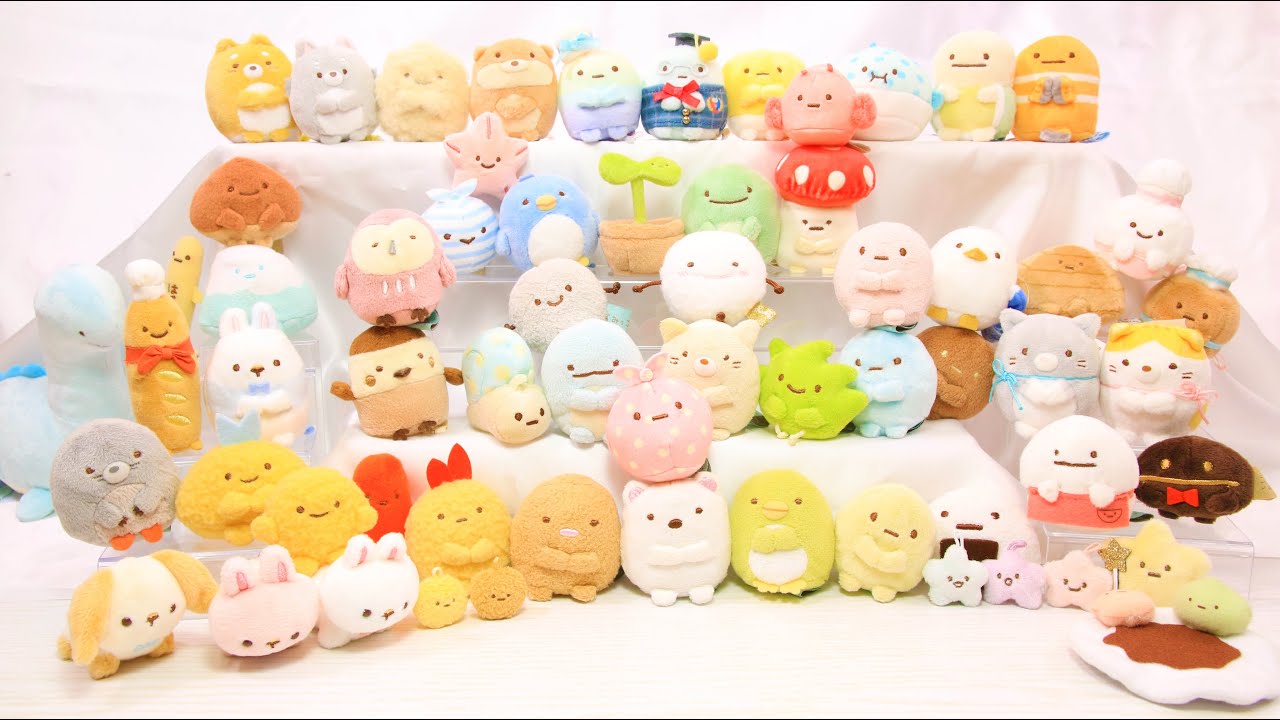 【すみっコぐらし Stop Motion アニメ】みんなあつまるんです グッズ紹介☆角落生物 fromegg