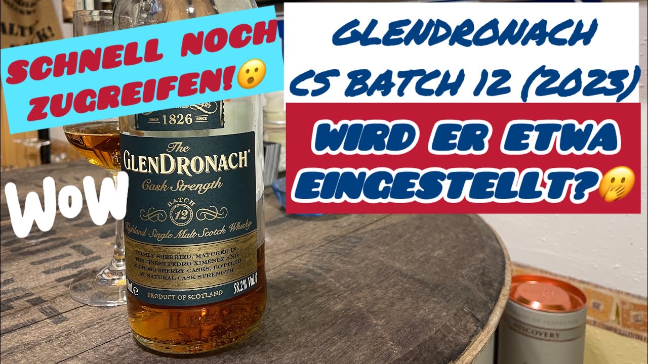 GlenDronach Cask Strength Batch 12