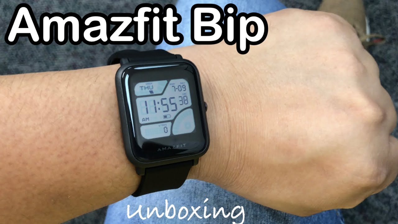 Amazfit Bip smartwatch | Unboxing | Setup
