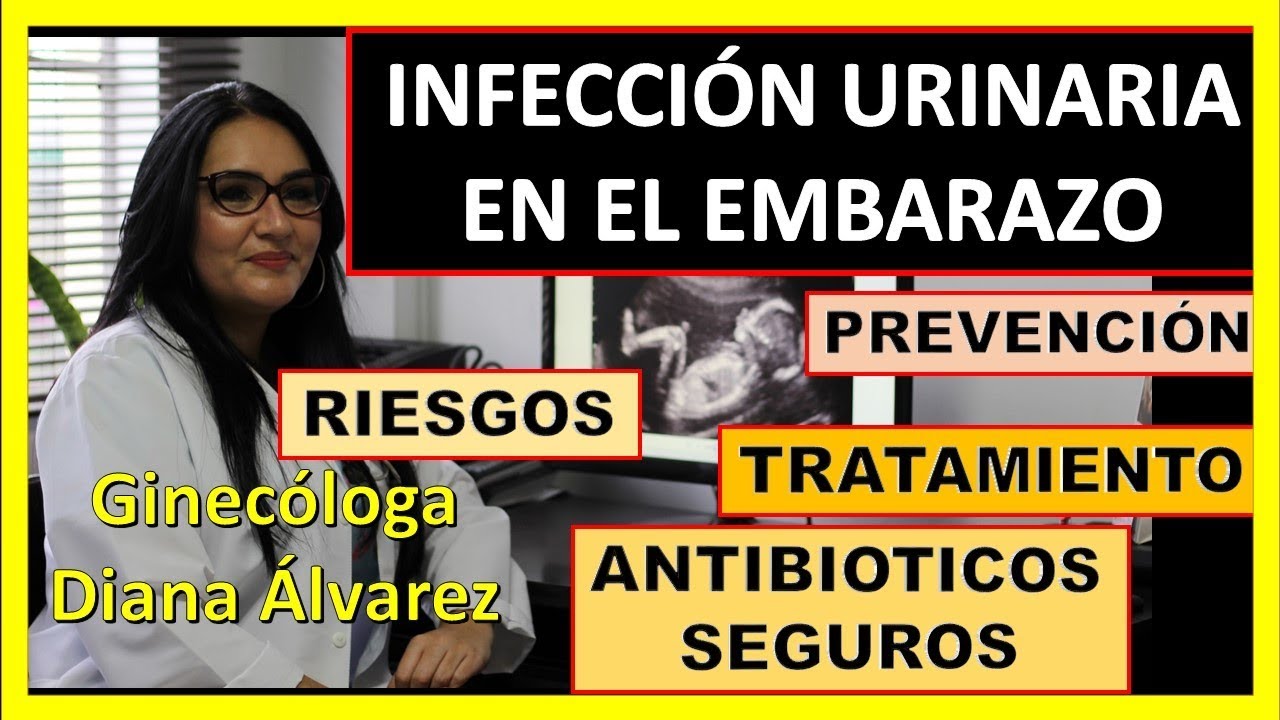 INFECCION URINARIA EN EL EMBARAZO,  POR GINECOLOGA DIANA ALVAREZ