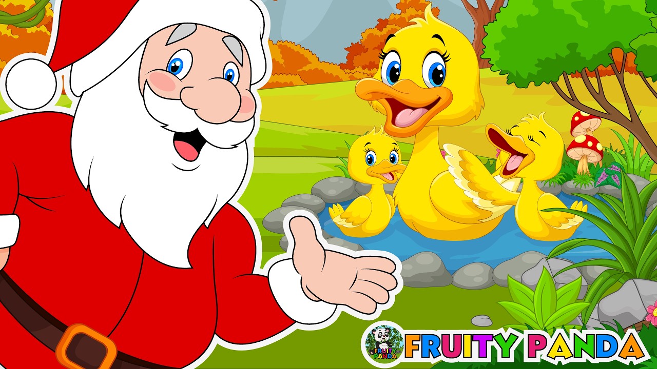 Jingle Bells + Five Little Ducks - Nursery Rhymes & Kids Songs | Baby Songs