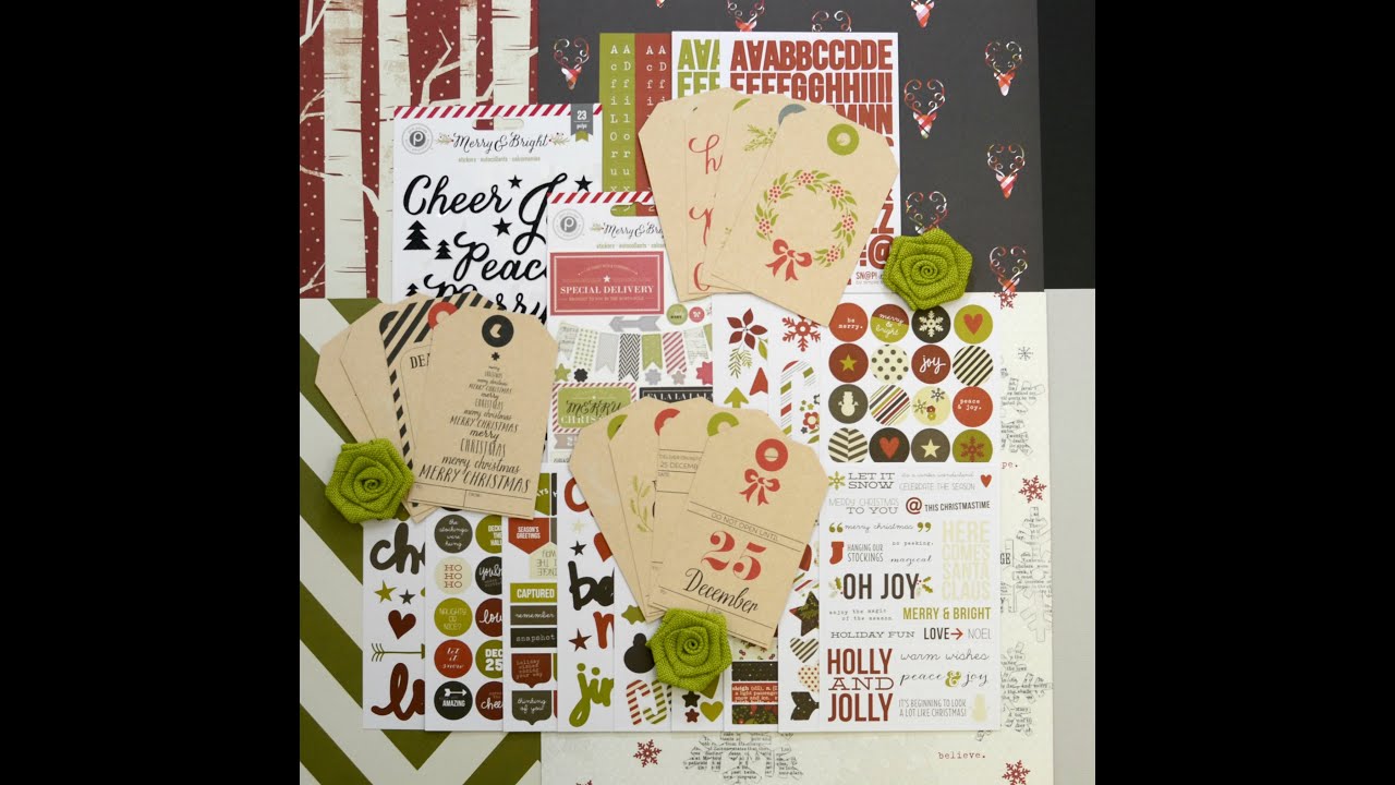 Scraptastic Kit  The Most Wonderful Time Of The Year