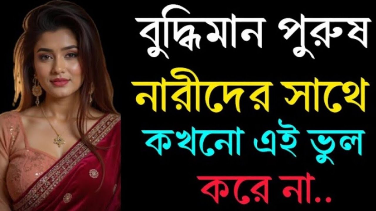বুদ্ধিমান পুরুষ নারীদের সাথে..| Best Motivational Speech in Bangla and Inspirational Quotes | Ukti