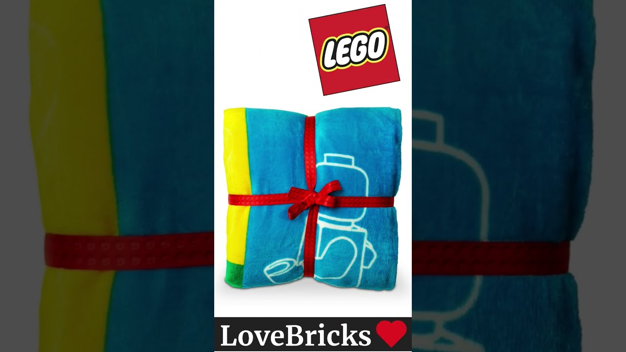 Short Review LEGO Gift with purchase Fleece Blanket #5007622 #LoveBricks