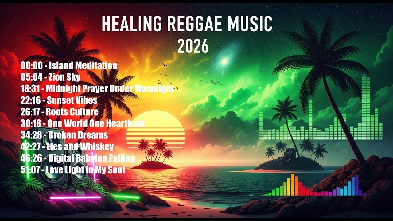 Healing Reggae Vibes 🌅 Chill Roots & Psychedelic Dub Experience