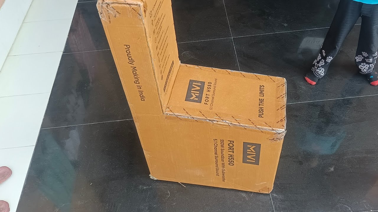 Mivi Fort H550 Soundbar, 550 Watts, 5.1 Channel, Multi-Input and EQ Modes, BT v5.1 550 W Soundbar