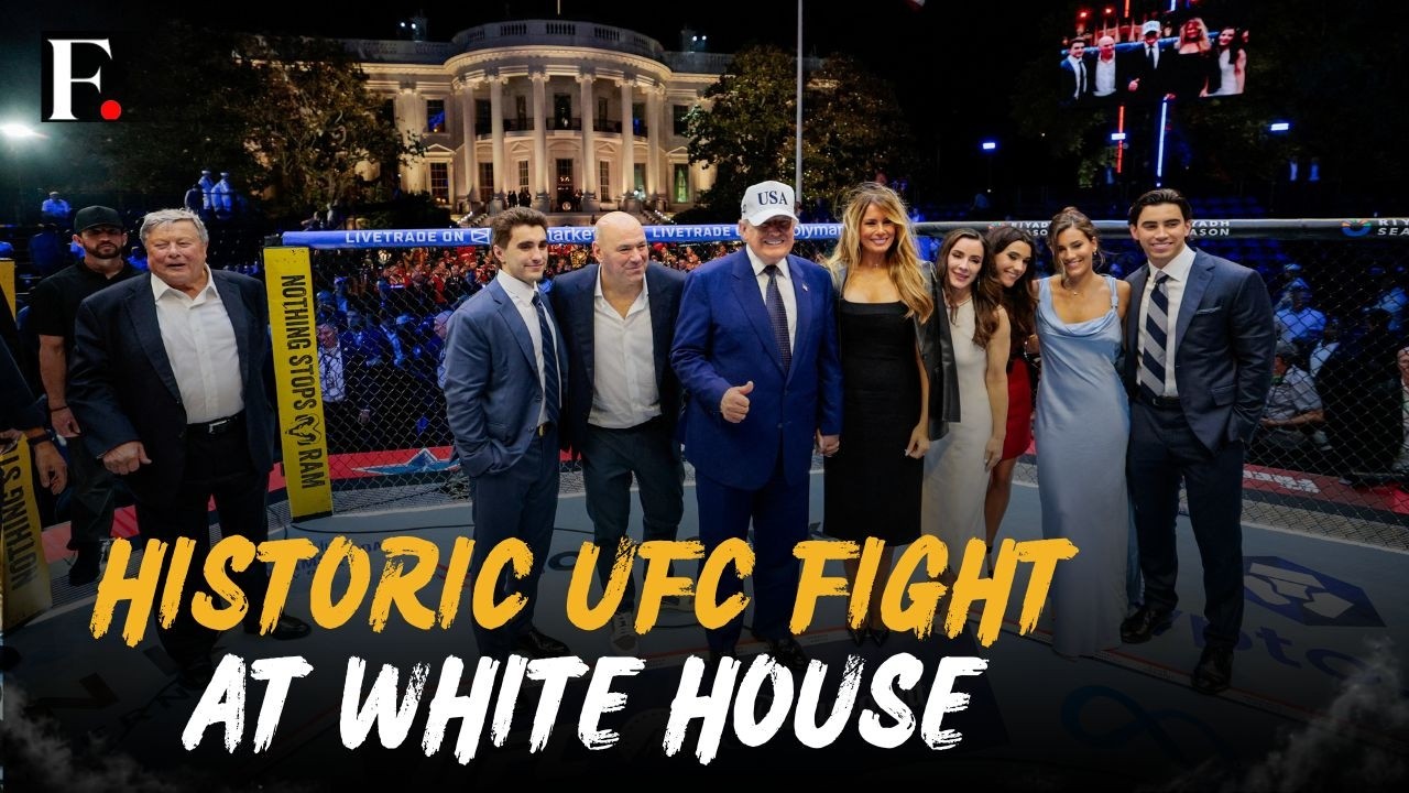 Trump Hosts Historic UFC Cage Fight at White House South Lawn as US and Iran Reach Final Peace Deal