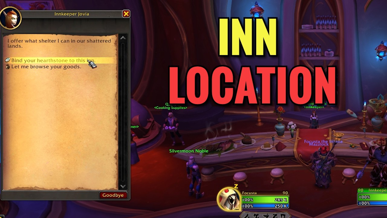 Silvermoon City Inn Location (WoW Midnight)