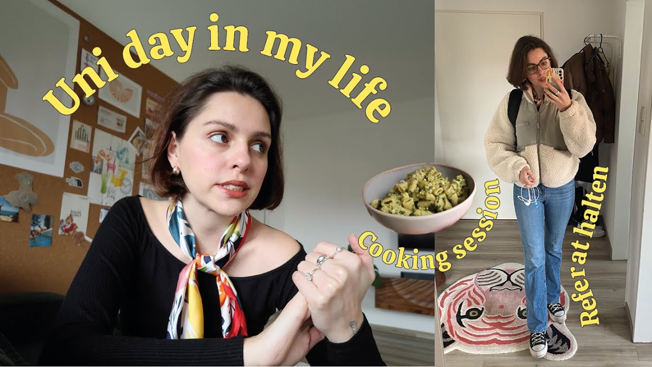 DAY IN MY LIFE - Klausurenphase an der IU, Outfitcheck & schnelle Rezeptidee🫶🏻