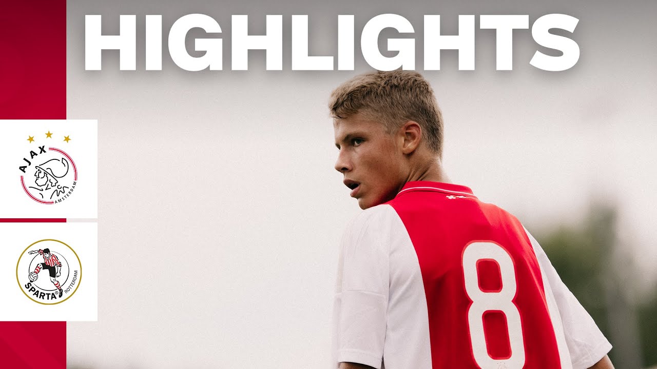 Sean Steur leading the way! 😮‍💨 | Highlights Ajax O19 - Sparta O19