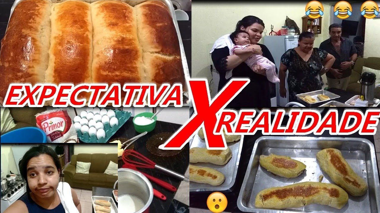 VLOG TENTEI REPRODUZIR UMA RECEITA DE PÃO CASEIRO, OLHA NO QUE DEU!!!
