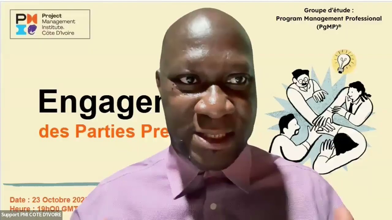 Restitution Groupe de Travail PgMP : Engagement des parties prenantes