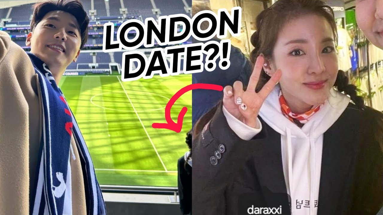 Sandara Park spotted with CNBLUE's Kang Minhyuk in London, on a date and twinning jackets!