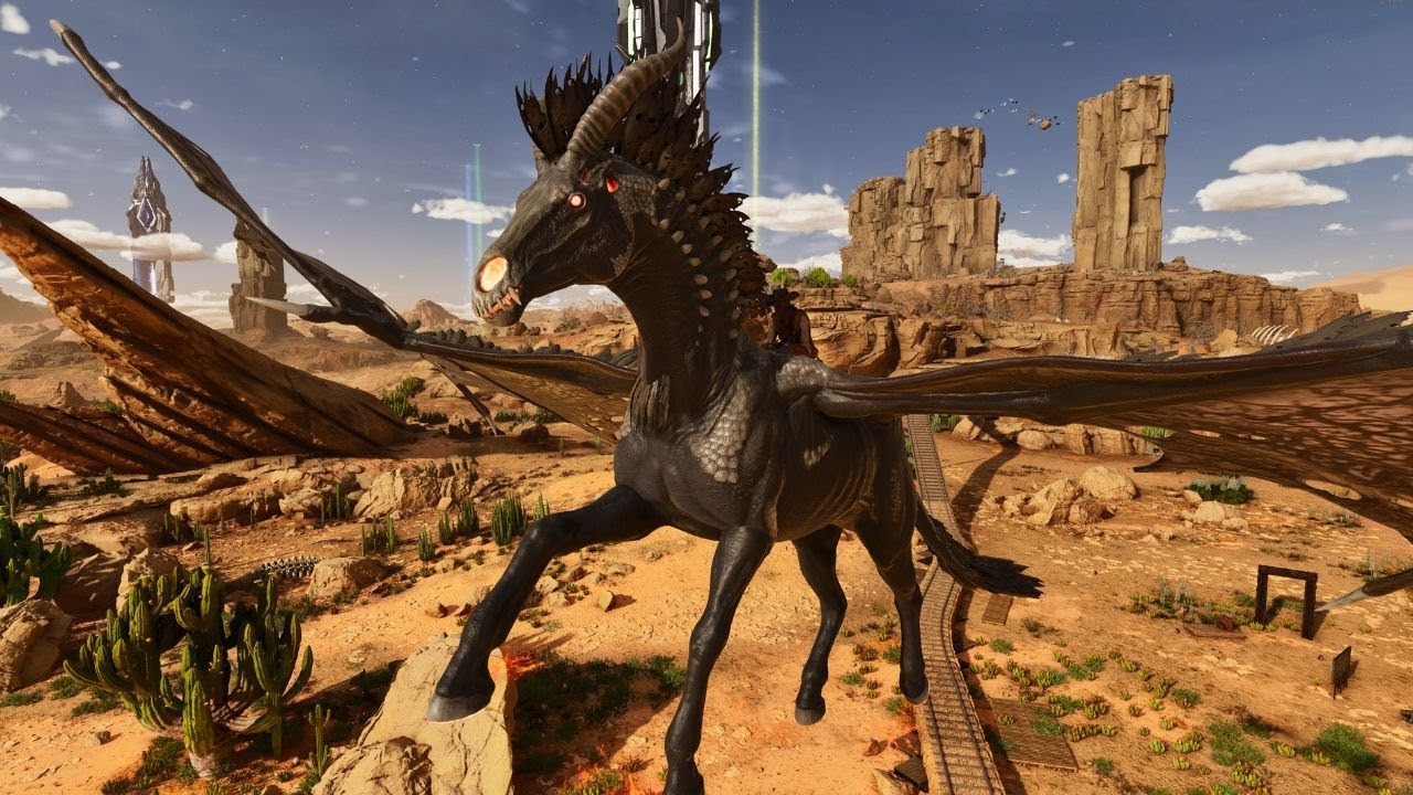 LIVE -  NEW DINO Dreadmare ! Official Pvp Ark Ascended !