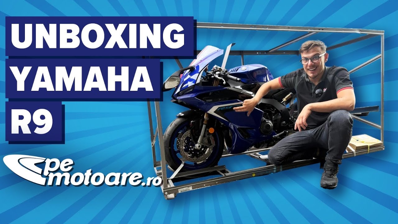 Yamaha R9 Unboxing si Prima Cheie