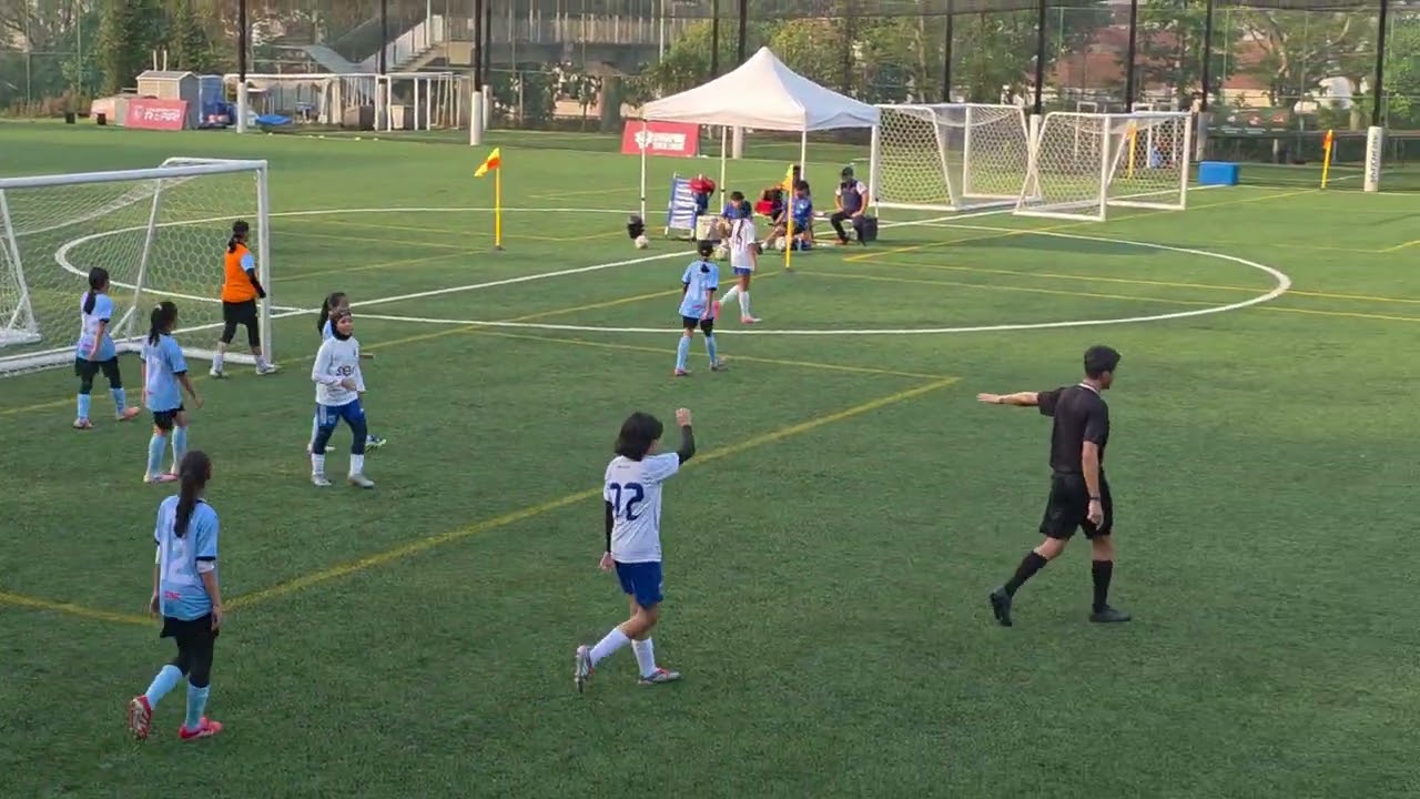 Lion City Sailors Blue 🆚 Eastern Thunder FC DRAW 2-2 SYL Girls U12 Round1 1MAR26