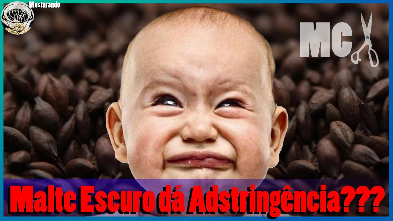 Malte Escuro na mostura dá Adstringência? - Mash Cast Drops