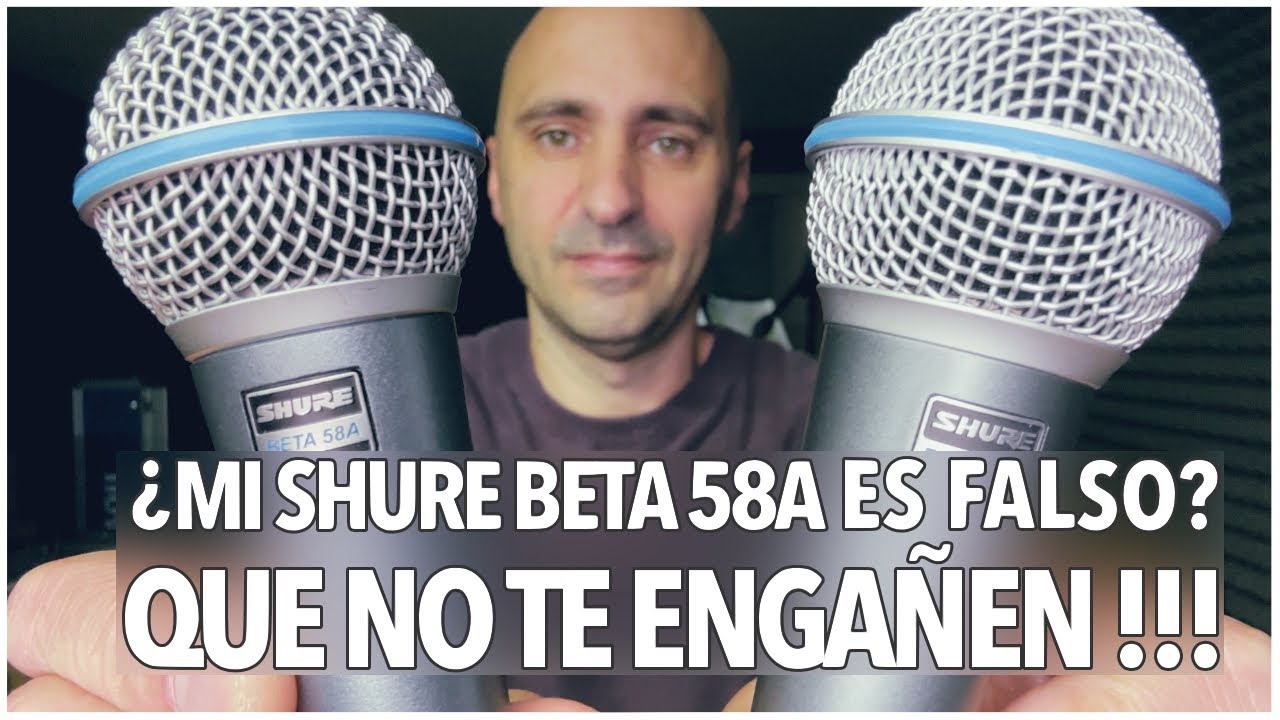 Original VS Falso - SHURE BETA 58A Parte 1 | Español