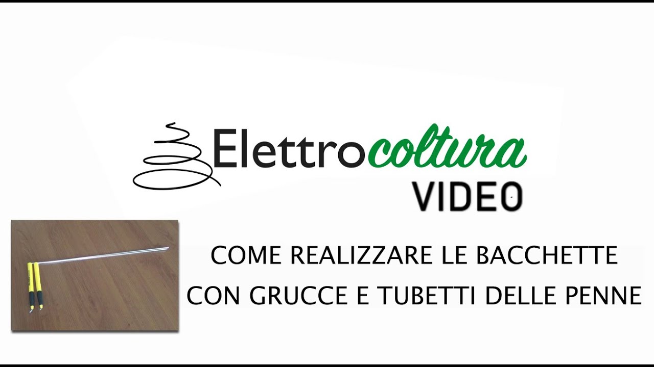 Come costruire le bacchette da rabdomante con grucce e tubetti