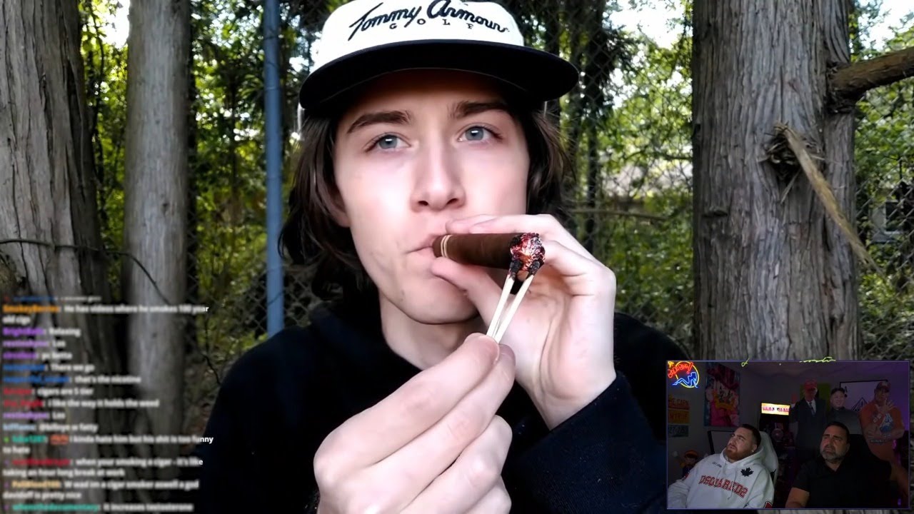 LosPollosTV and Dad react to Day Drinking and Smoking Cigarettes in a Public Park at 2pm