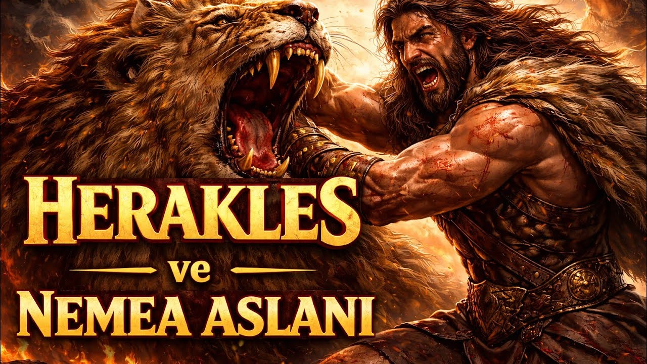 Heraklesl ve Nemea Aslanı
