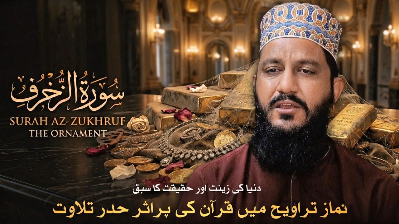 Surah Az-Zukhruf Hadr Recitation in Taraweeh | Tilawat By Qari Javed Iqbal Rizvi