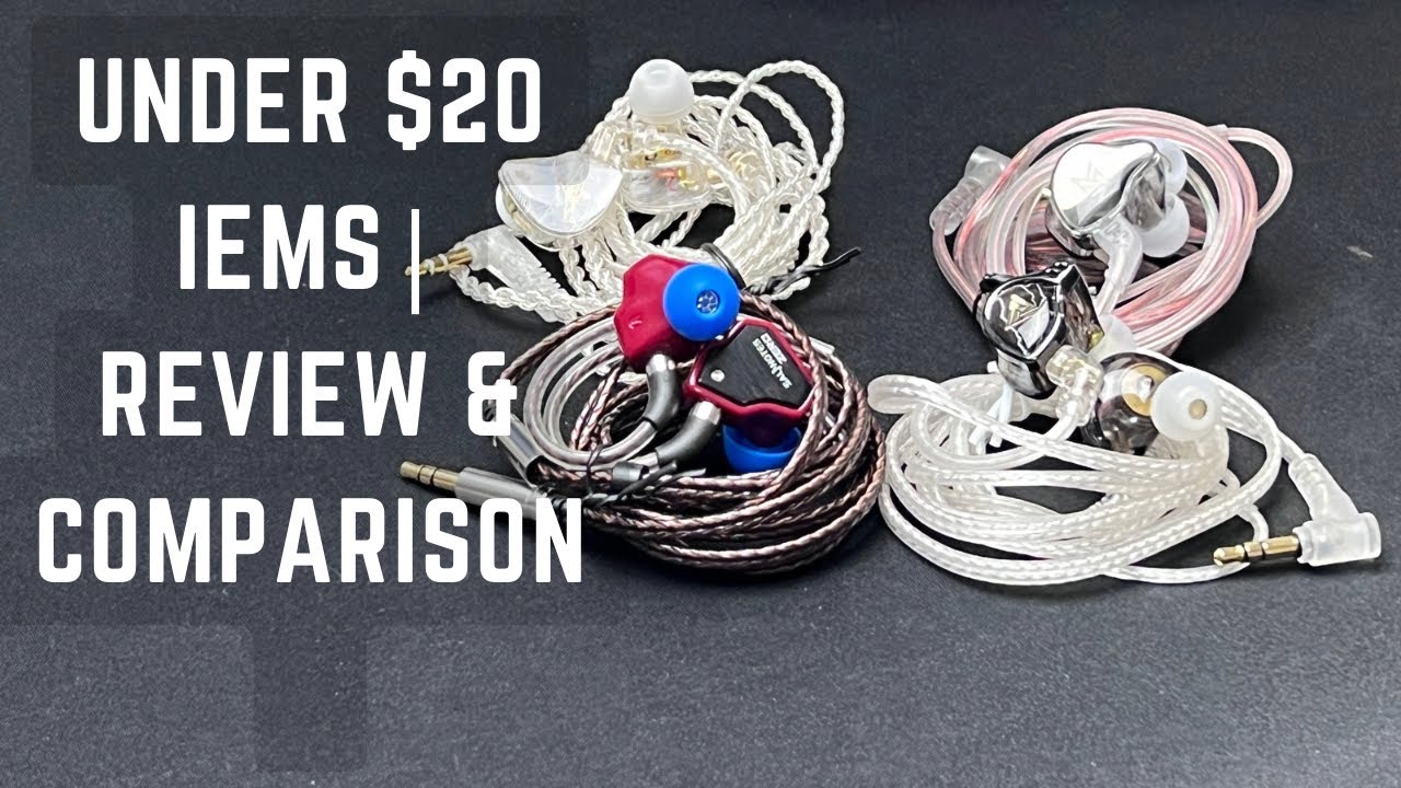 Under $20 iems | Review QKZ HBB vs 7hz Zero vs Wan er vs Kz EDCX