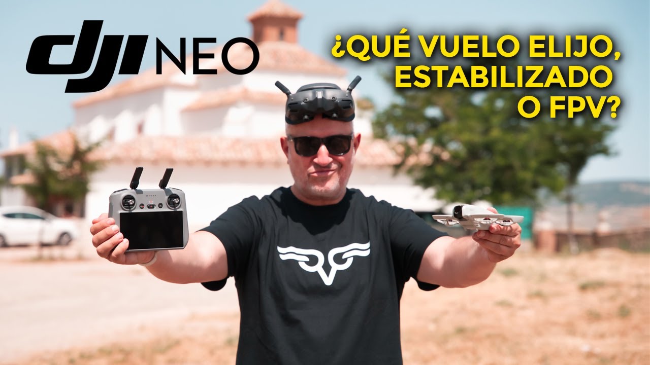 DJI NEO | ¿Vuelo estabilizado o FPV? 🤔 ¡Mejor juntos! (incluye susto)