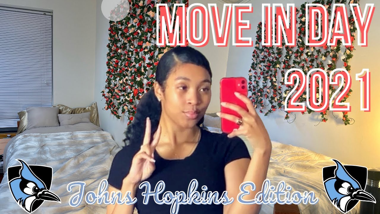 College Move In Day 2021 | Johns Hopkins University | AMR 3B