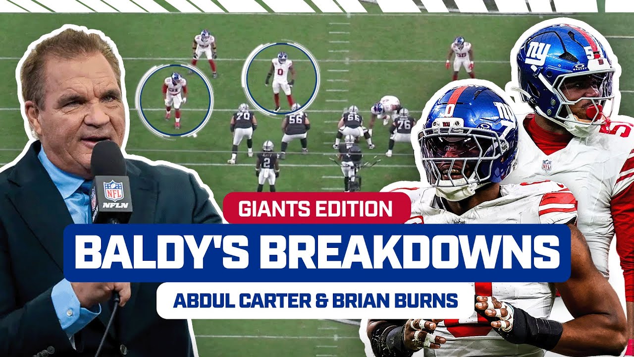 Baldy's Breakdowns: Giants Edition | Abdul Carter & Brian Burns vs. Raiders