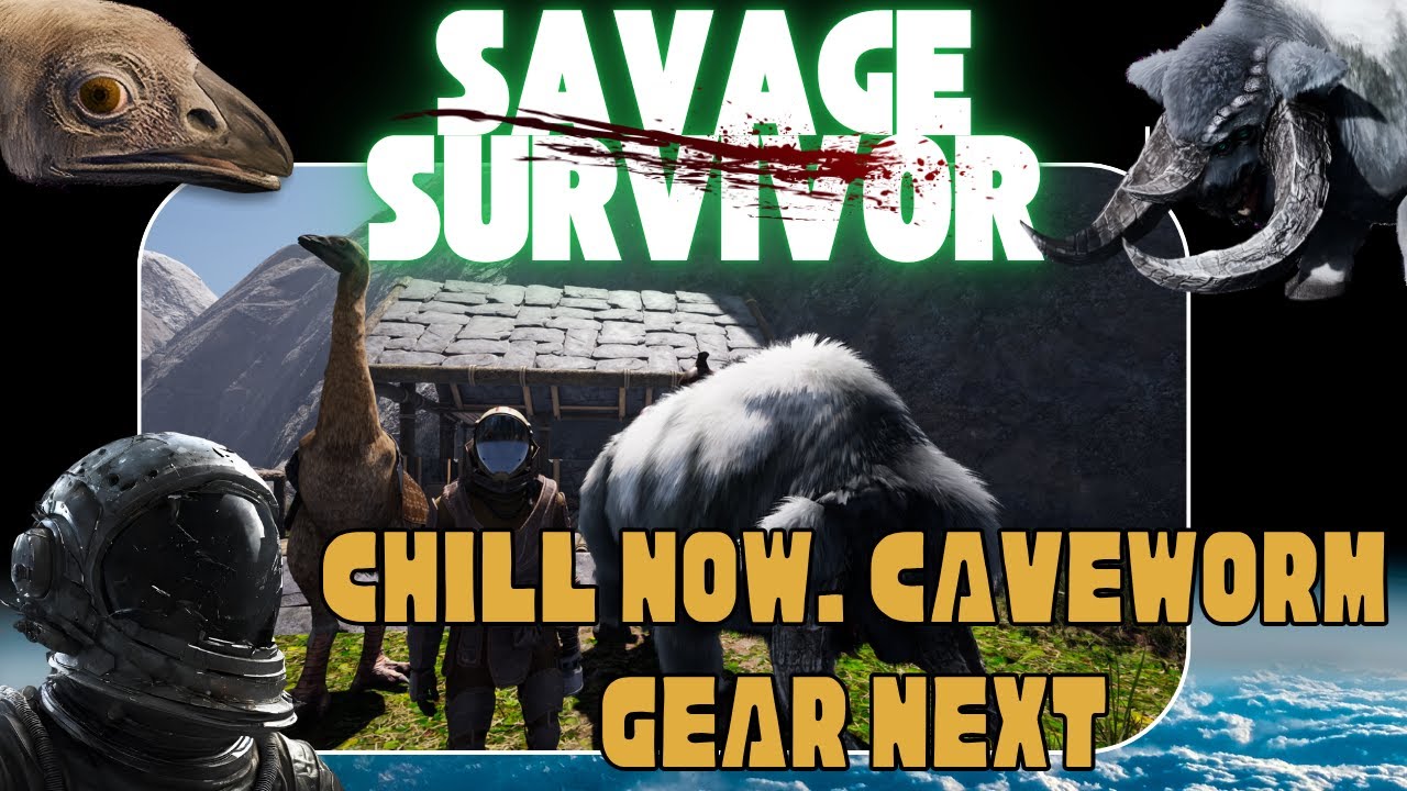 Icarus - Savage Survivor Ep 23 - Moa Mount Adventures & Caveworm Gear Prep