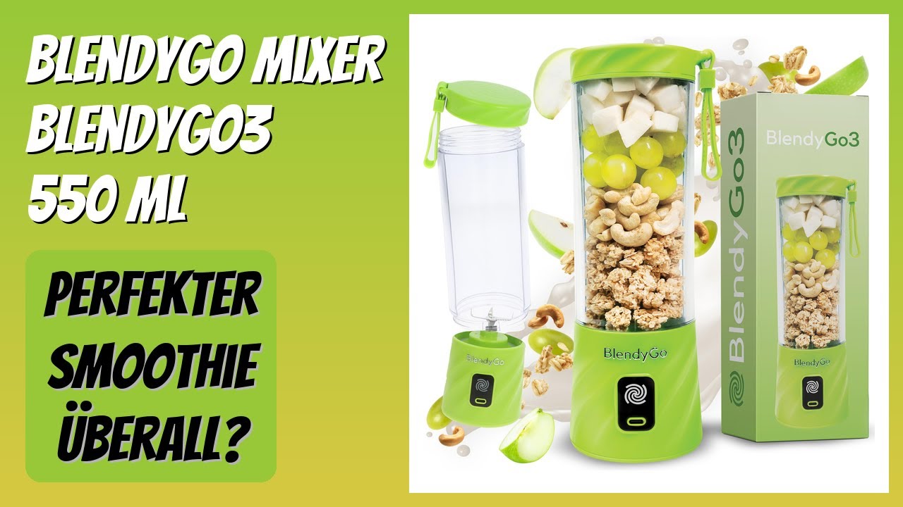 BEWERTUNG (2026): BlendyGo Mixer BlendyGo3 550 ml. Infos