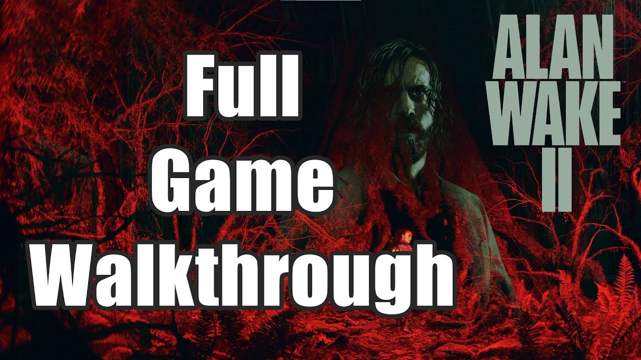 Alan Wake 2 Full Game Walkthrough (Long Play)