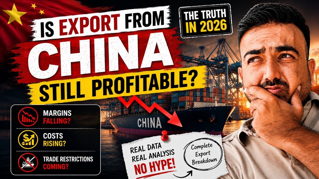 Is exporting from China still profitable or not? | Real Data & Ground Reality 2025