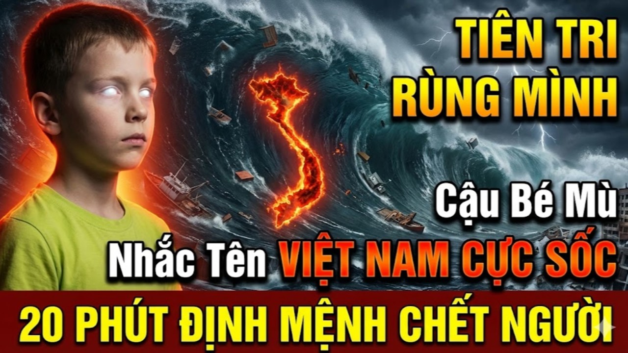 RÙNG MÌNH: CẬU BÉ MÙ NGA SASHA DỰ BÁO 20 PHÚT ĐỊNH MỆNH TẠI VIỆT NAM - LỜI CẢNH BÁO CUỐI CÙNG