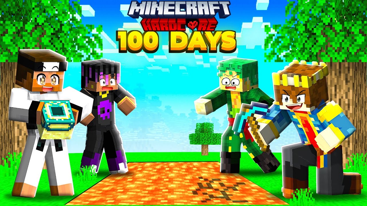 100 Days But YOU CAN MINE ANYTHING In Hardcore Minecraft 😰