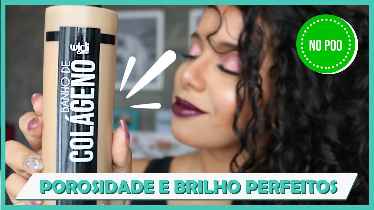 TESTEI A MÁSCARA BANHO DE COLÁGENO DA WIDI CARE [NO POO] - Tamires Maia