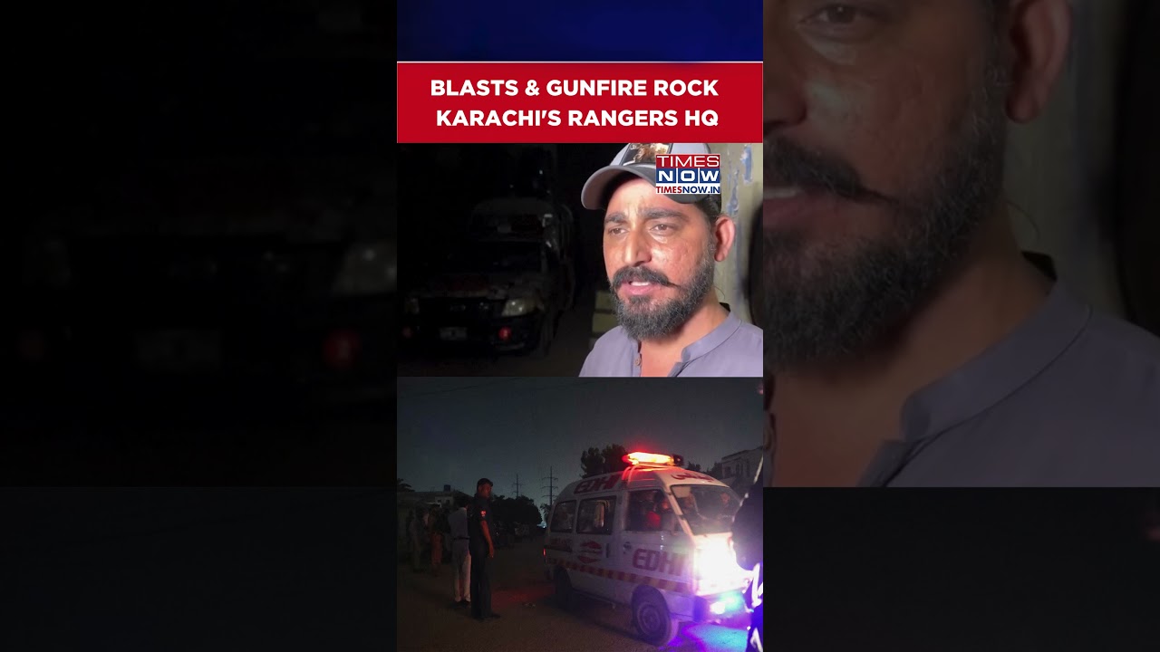 Deadly Terror Attack On Karachi Rangers HQ | 3 Rangers, 3 Militants Killed #shorts