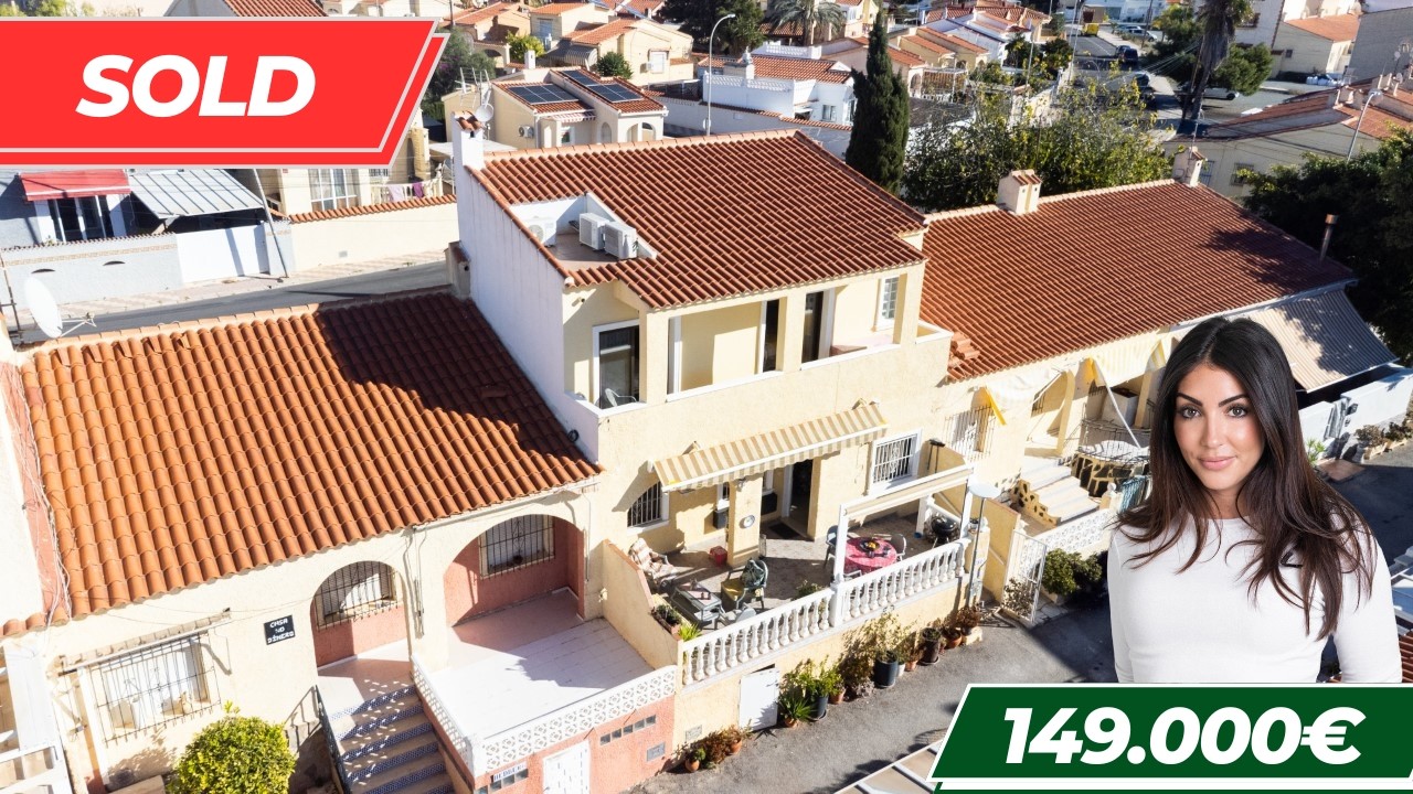 🔥 149.000€ Terraced House in La Marina Spain 🏡 | Costa Blanca Property for Sale | Ref. 6088