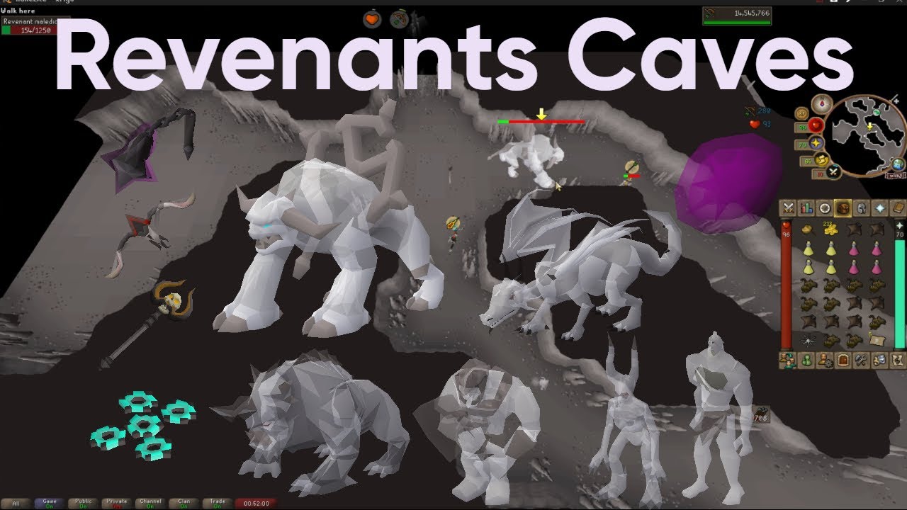 شرح أسهل مكان لجمع الكوين داخل كهف ريفينينت في لعبة osrsبالعربي Revenant Caves