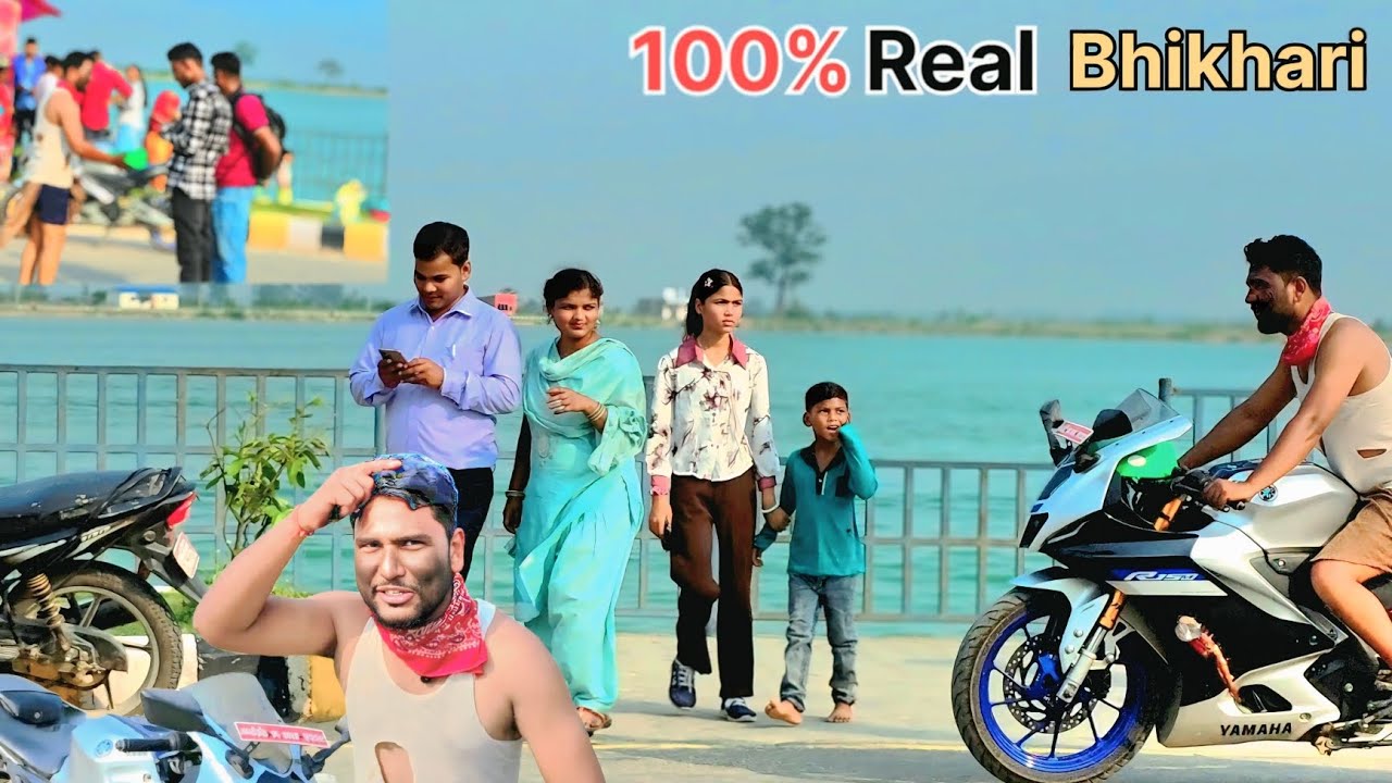 Beggar With R15 Bike 😱| Rich Beggar Prank 😂| Beggar With Sport Bike Prank 🤣| public reaction |