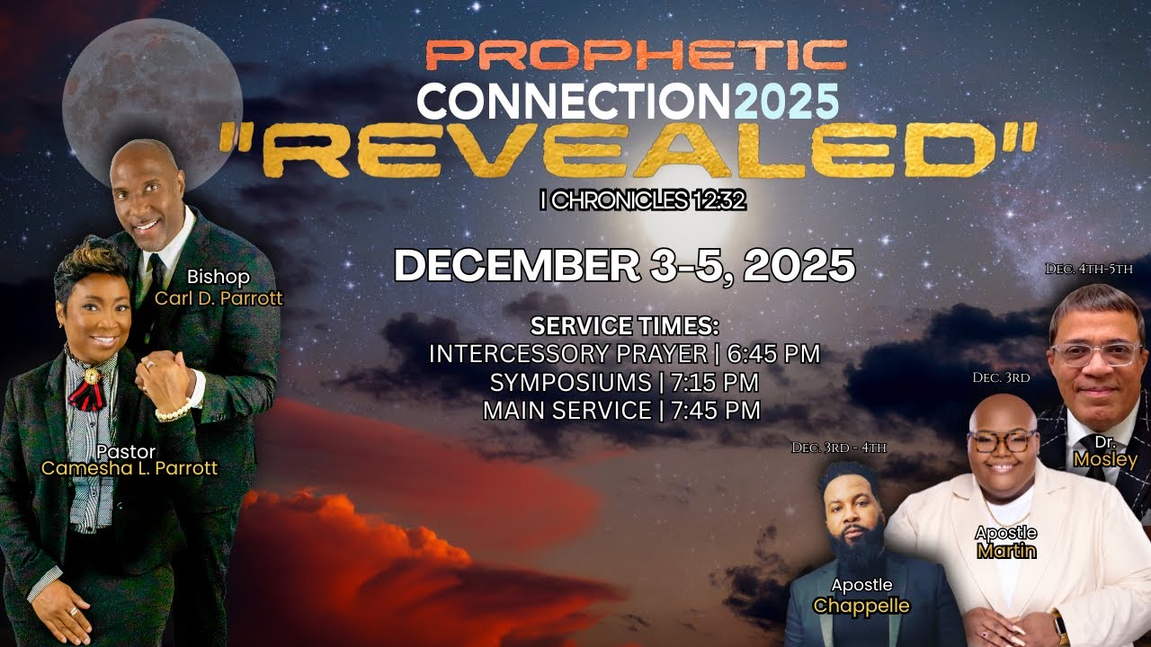 Prophetic Connection 2025 Night Two I Dr. Brian J. Mosley