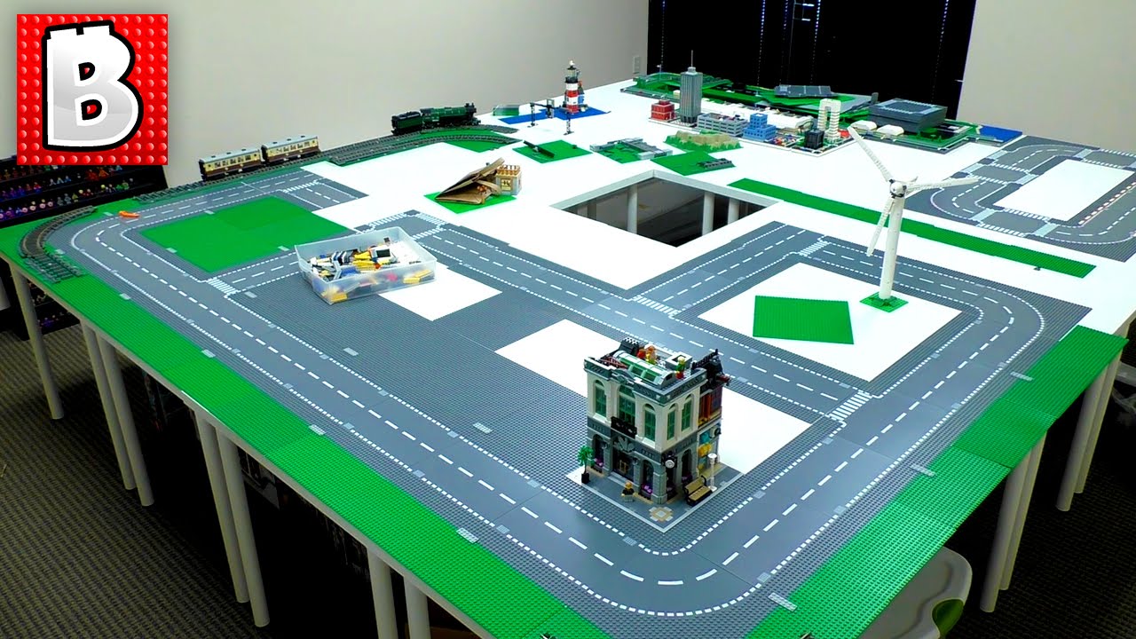 Making A Lego City!!! The Foundation