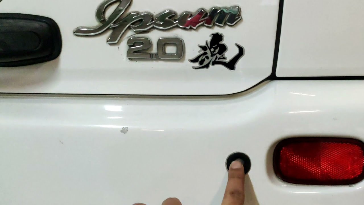 Toyota Ipsum Sxm10 review