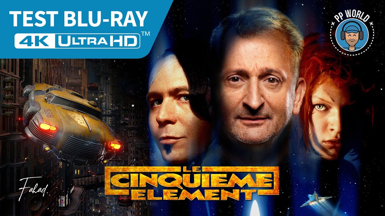 TEST Blu-ray 4K : Le Cinquième Élément (Chapitré Avec Bonus)