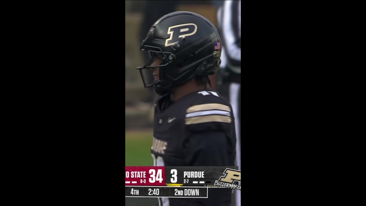 Ohio State Top Defensive Plays vs. Purdue