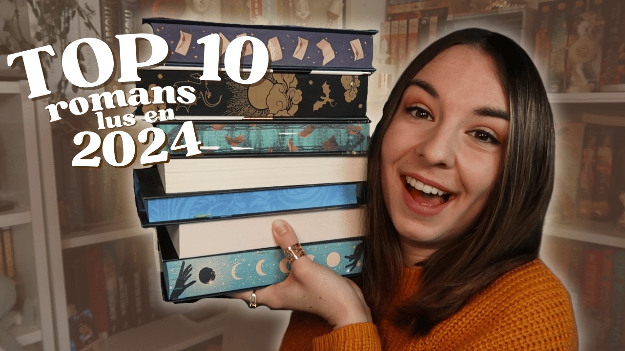TOP 10 de mes meilleures lectures en 2024 : mes coups de coeur ❤️📖