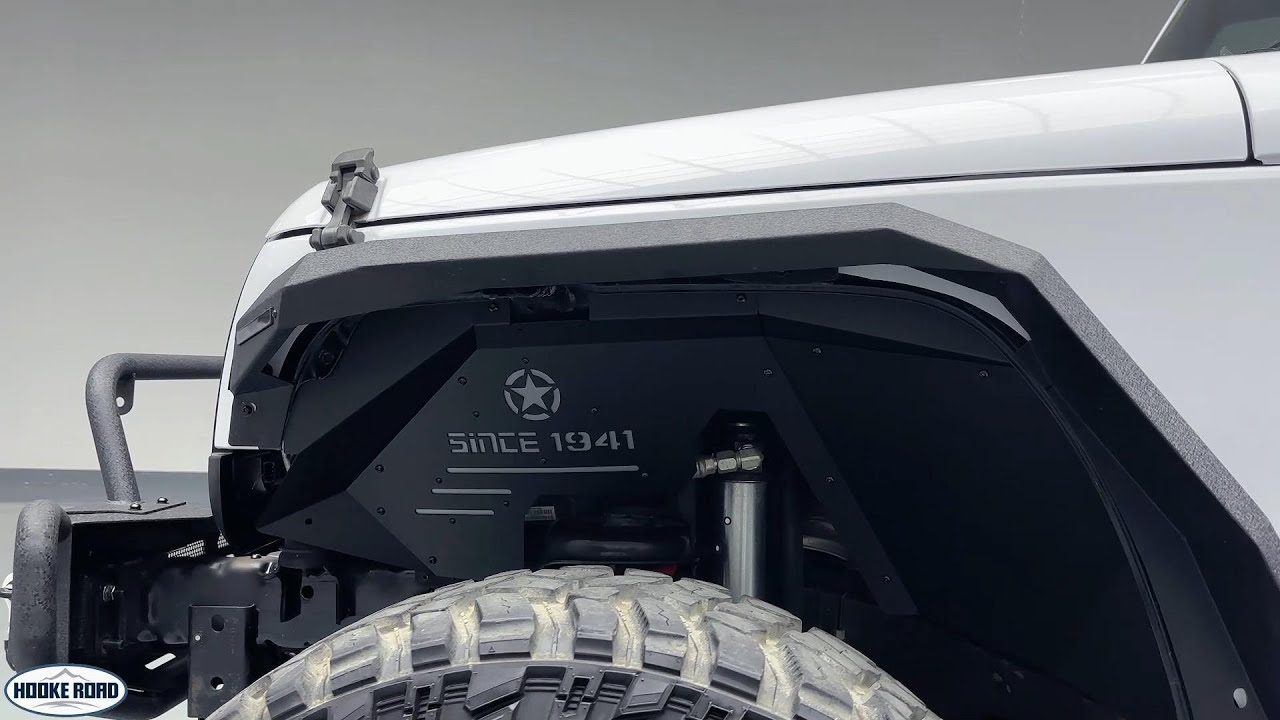 Hooke Road Aluminum Front Inner Fender Liners