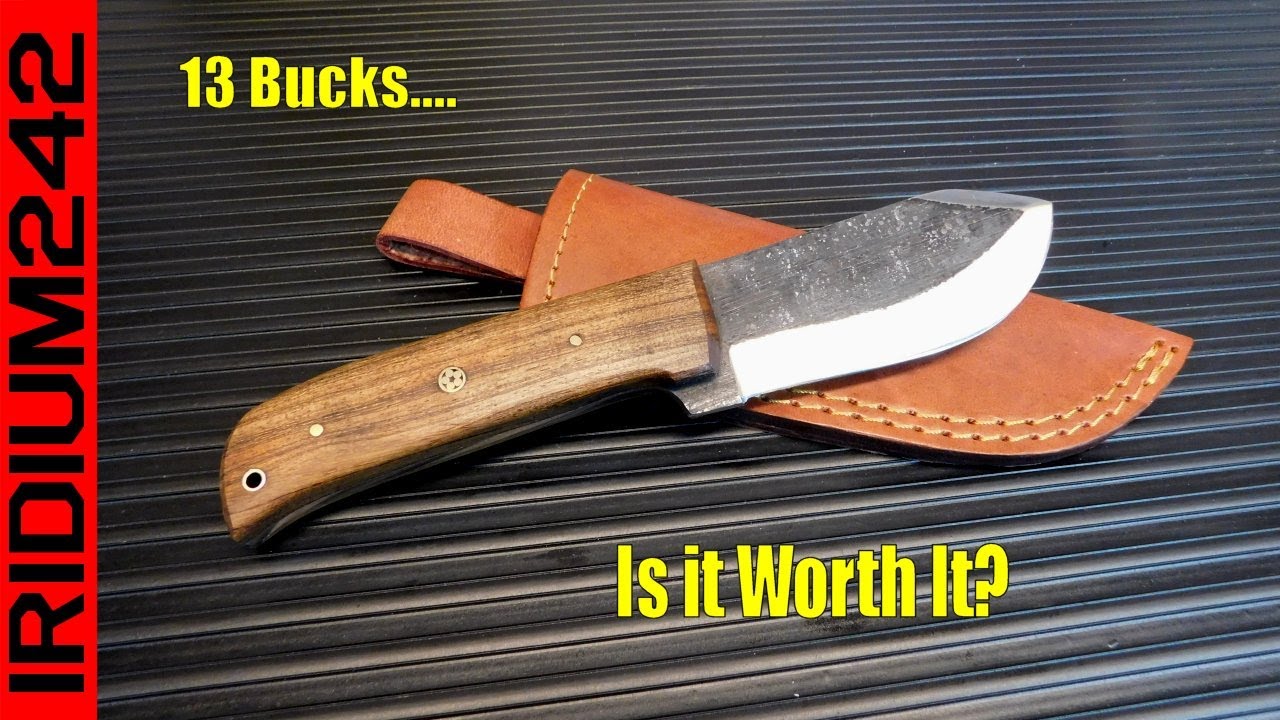 13 Bucks? Rite Edge Hand Forged Carbon Steel Knife - Good Deal Or Fail?